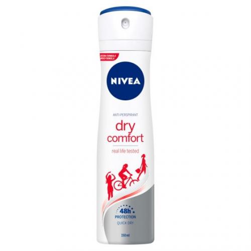 Nivea, Dry Comfort, Antyperspirant w sprayu