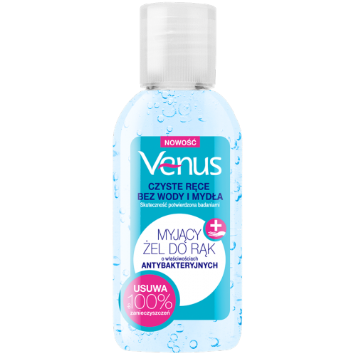 Venus, Myjący żel do rąk o właściwościach antybakteryjnych