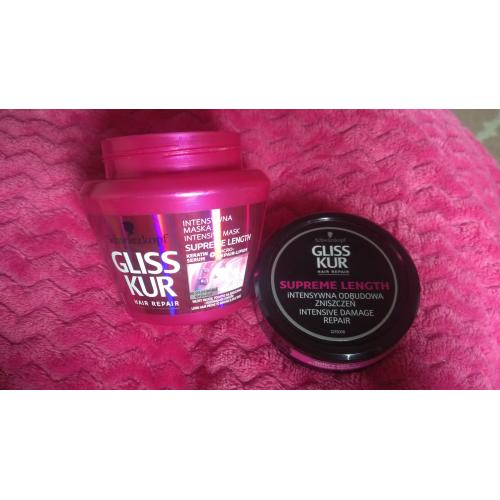 Schwarzkopf Gliss Kur Supreme Length Mask Intensywna Maska Do Włosów Długich Z Keratynowym