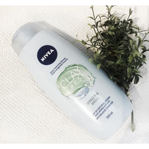 Nivea Clay Fresh Deep Cleansing Shower Ginger And Basil Opinie I Ceny