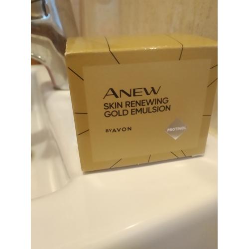 AVON - ANEW - SKIN RENEWING GOLD EMULSION - Night emulsion with bioactive  gold - 50 ml
