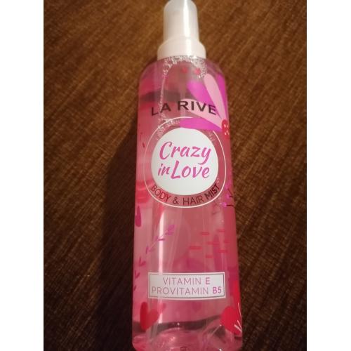 La Rive Crazy In Love Body And Hair Mist Mgiełka Zapachowa Do Ciała I