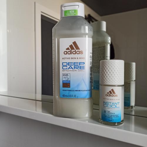 Adidas Active Skin & Mind, Deep Care Shower Gel (Żel pod prysznic) - opinie | zdjęcie do recenzji od clareblondi