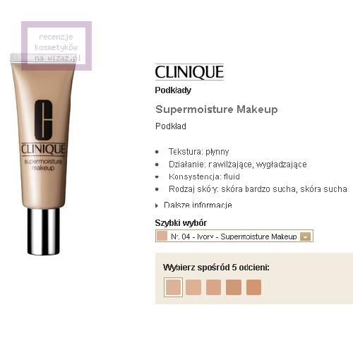 Clinique Supermoisture Makeup (Podkład nawilżający) - opinie | zdjęcie do recenzji od briliant - 3