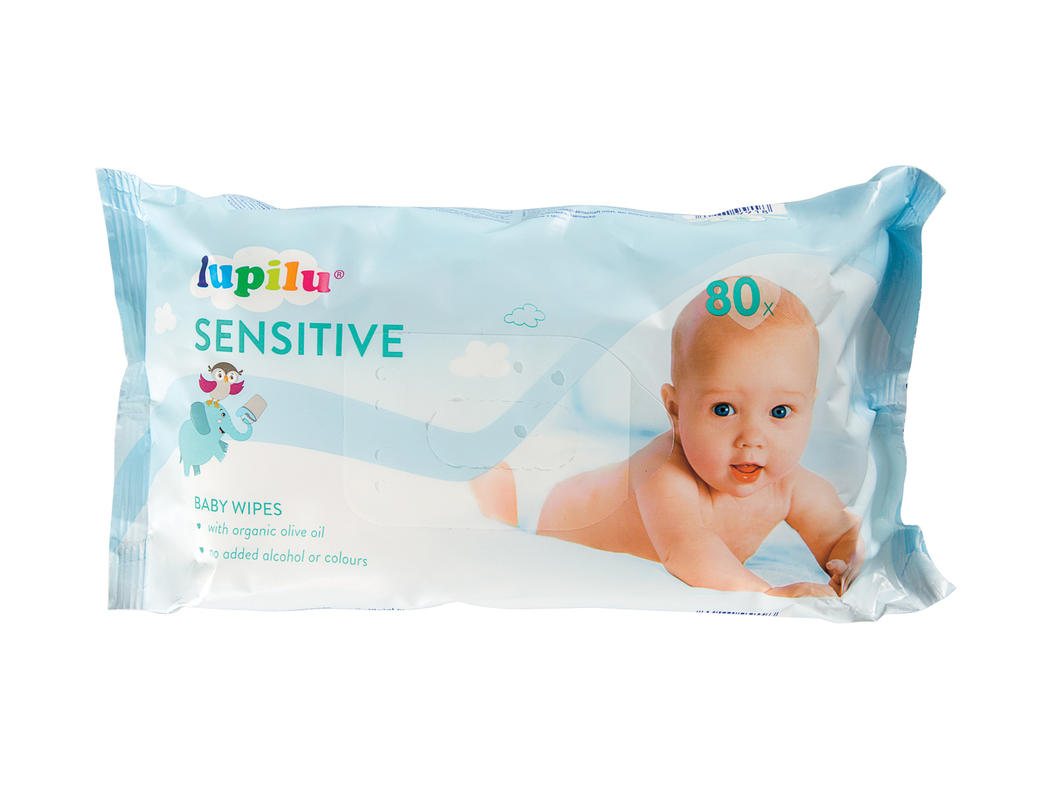 lupilu sensitive baby wipes