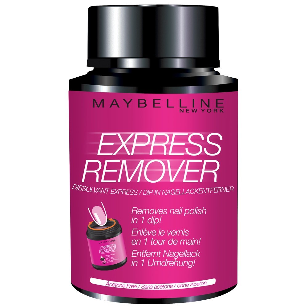 Maybelline New York, Express Remover (Ekspresowy zmywacz do paznokci) -  cena, opinie, recenzja | KWC