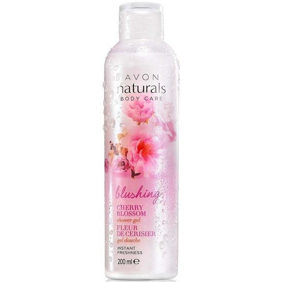 Avon, Naturals, Cherry Blossom, Shower Gel (nowa wersja) (Żel pod ...