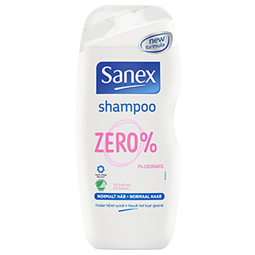 Sanex, Zero % Normal Haar Shampoo (Szampon do włosów normalnych) - cena