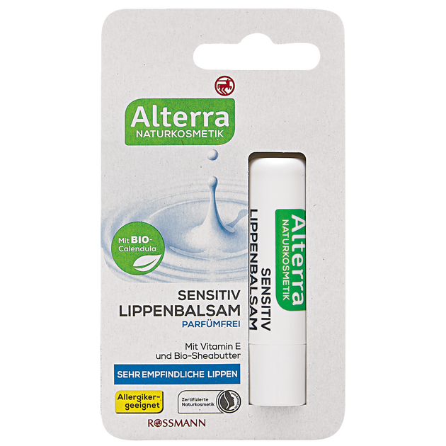 Alterra Sensitiv Lippenbalsam Balsam Do Ust Cena Opinie Recenzja Kwc