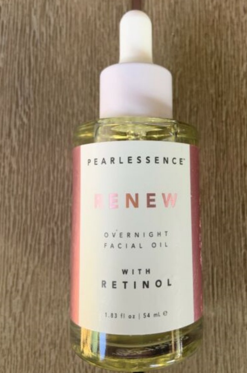 Pearl Essence, Renew Overnight Facial Oil with Retinol (Serum do