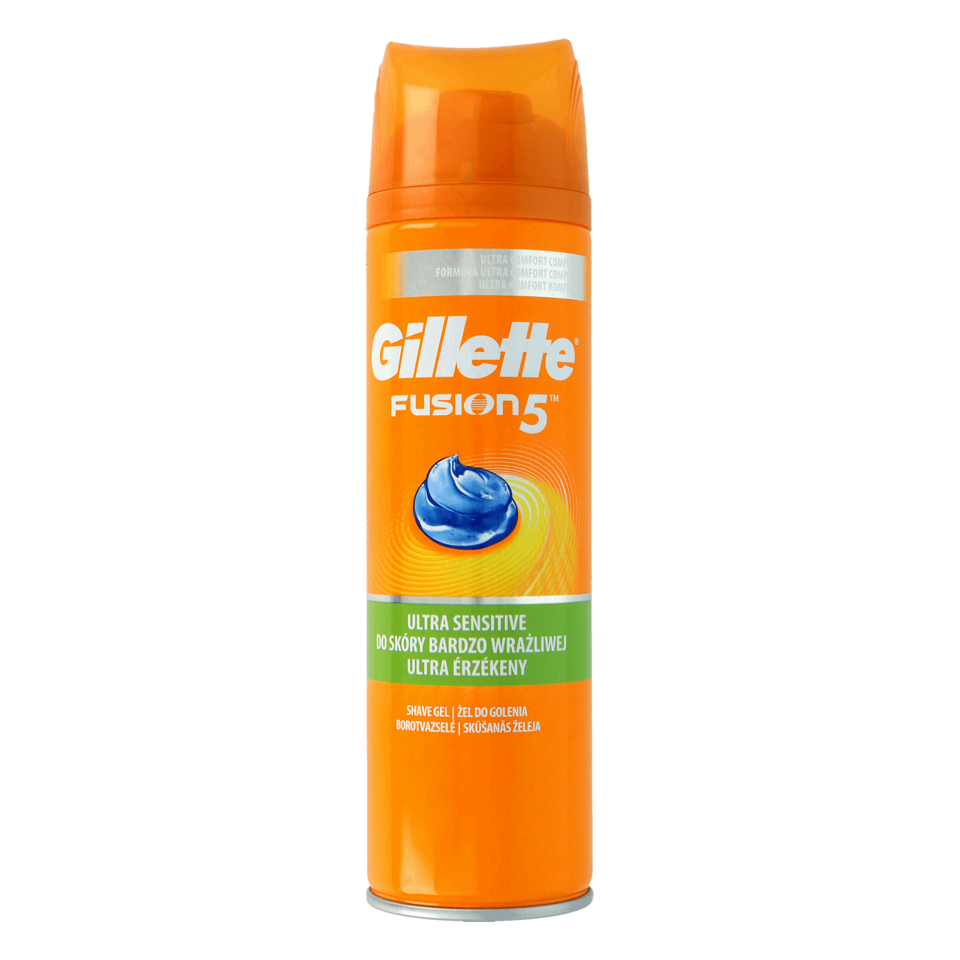 Gillette, Fusion5 Ultra Sensitive Shave Gel (Żel Do Golenia) - Cena ...