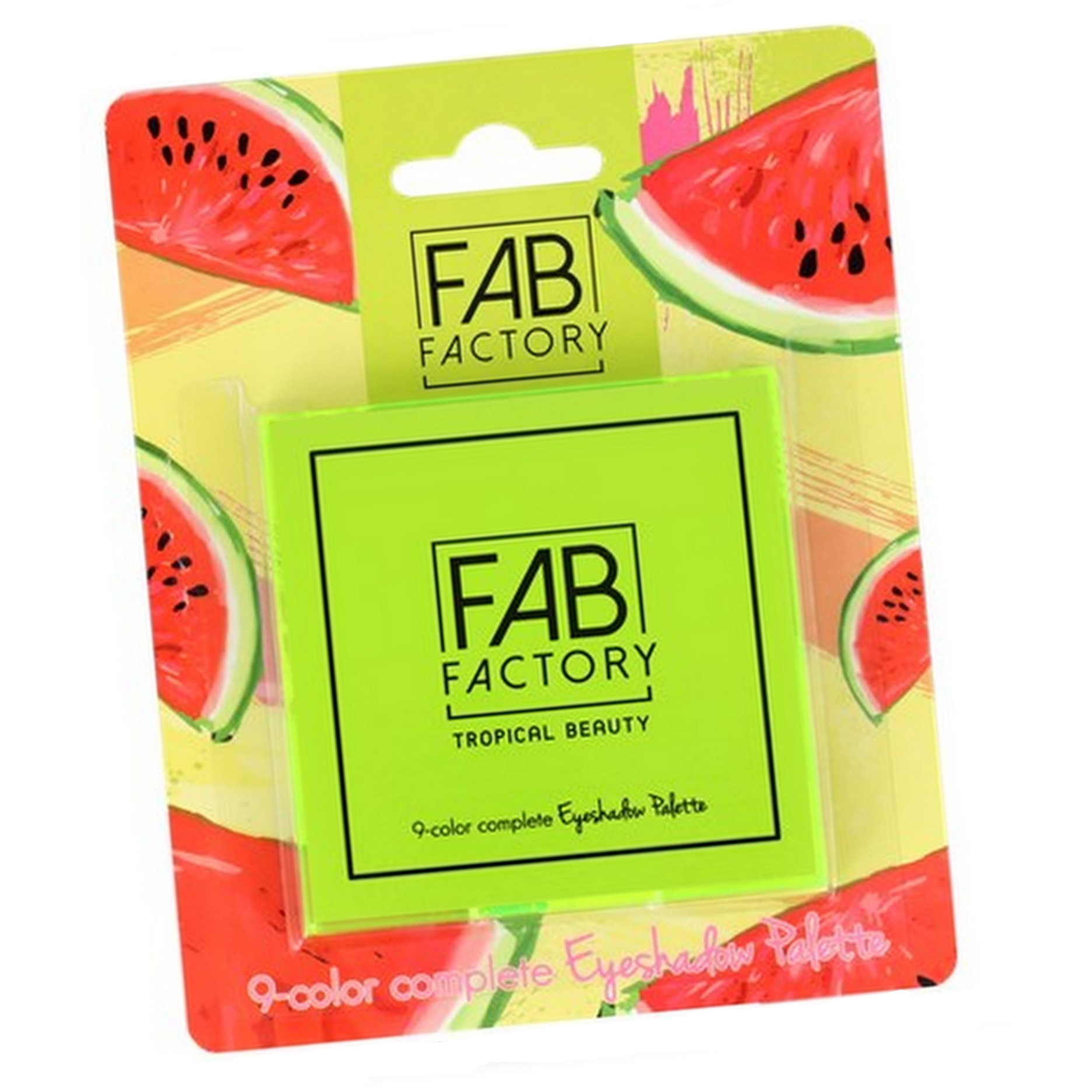 Action, Fab Factory, Tropical Beauty Eyeshadow Palette 