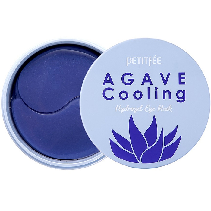 petitfee agave cooling hydrogel eye mask 60 szt