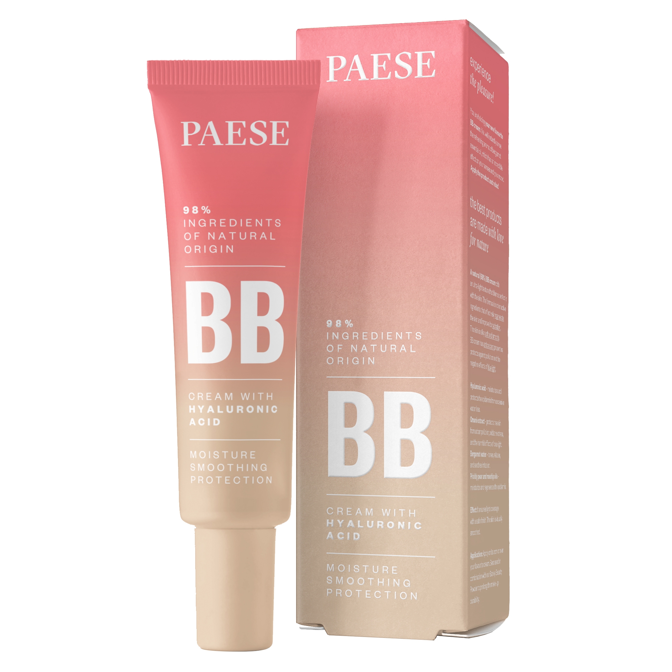 krem bb paese odcienie