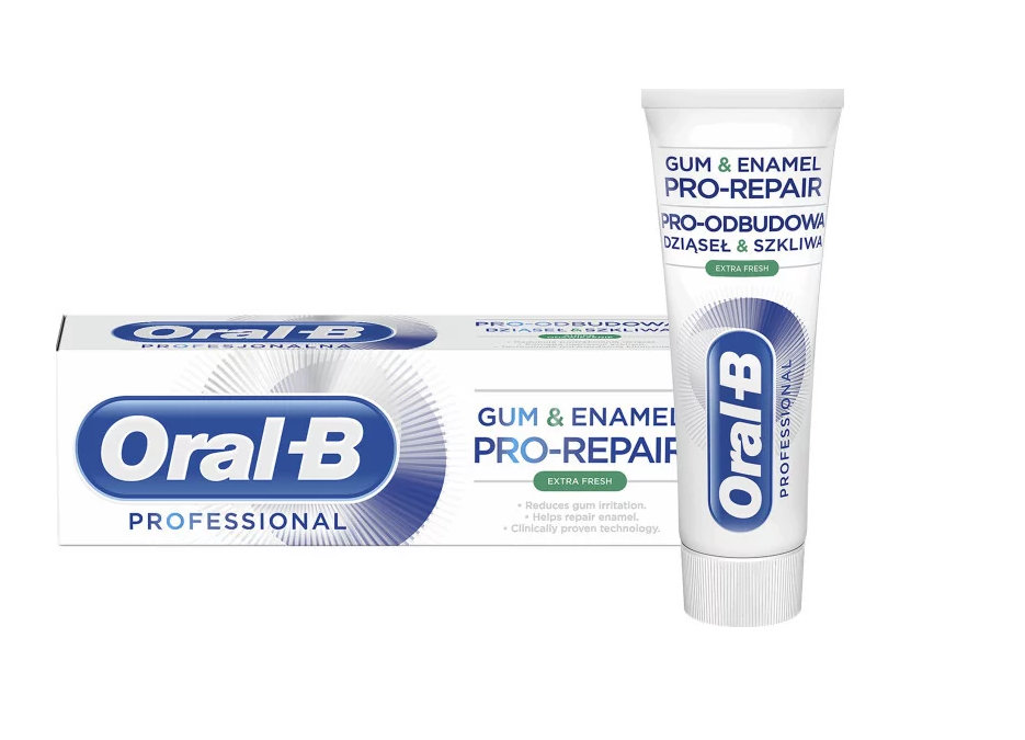 Oral-B, Gum & Enamel Pro-Repair Extra Fresh (Pasta Do Zębów 'Pro ...