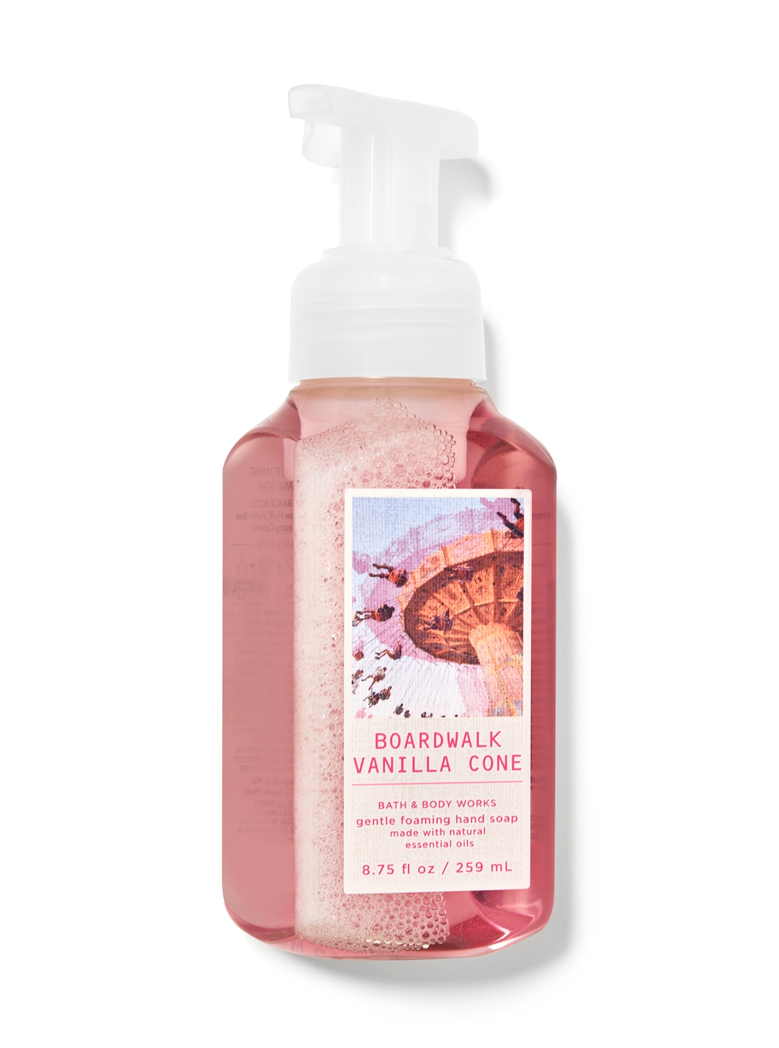 Bath & Body Works, Boardwalk Vanilla Cone, Gentle Foaming Hand Soap ...