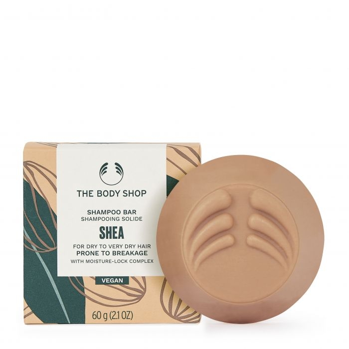 The Body Shop Shea Shampoo Bar Nawilżający szampon w kostce cena opinie recenzja KWC