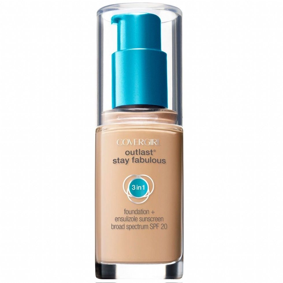 CoverGirl Outlast Stay Fabulous 3-in-1 Foundation, Medium 