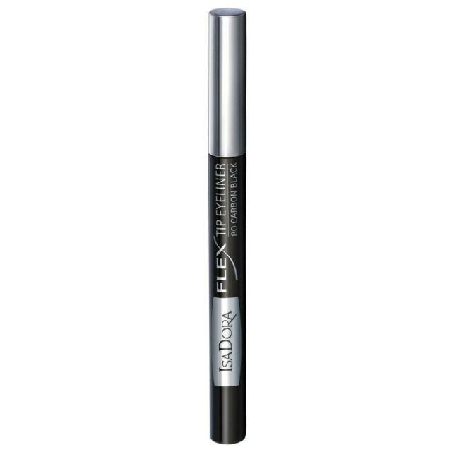 isadora eyeliner waterproof in chrome black