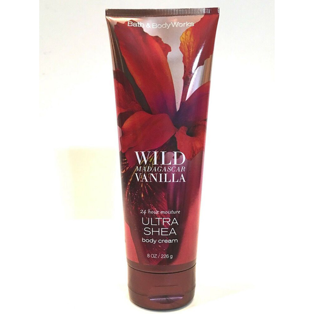 Bath And Body Works Wild Madagascar Vanilla 24 Hour Moisture Ultra Shea