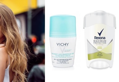 blondynka i antyperspiranty Vichy Rexona Sanex blondynka i antyperspiranty Vichy Rexona Sanex