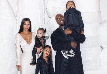 Kim Kardashian z rodziną Kim Kardashian z rodziną