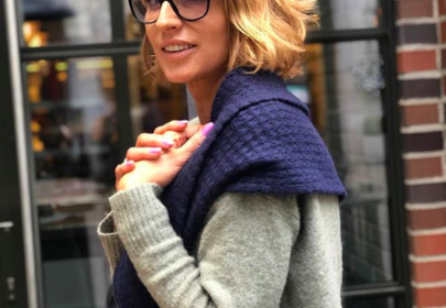 Tatiana Mindewicz-Puacz zmieniła kolor włosów z blondu na rudy Tatiana Mindewicz-Puacz zmieniła kolor włosów z blondu na rudy