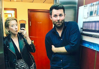 Lara Gessler i mąż Paweł Ruczaj Lara Gessler i mąż Paweł Ruczaj