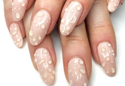 Modne paznokcie 2020 - water drop nails Modne paznokcie 2020 - water drop nails