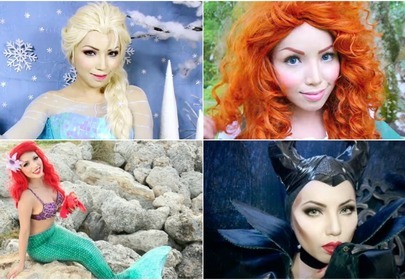 TOP6 - makijaże z bajek Disneya TOP6 - makijaże z bajek Disneya