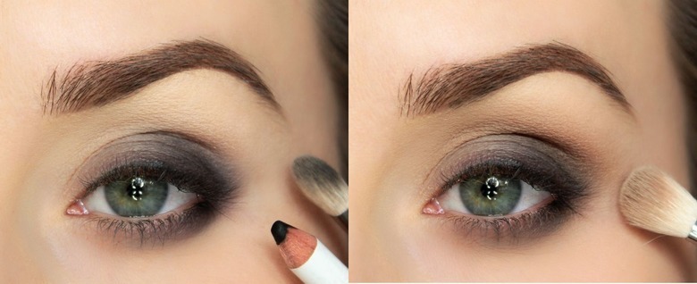 Brązowy Smoky Eyes Kim Kardashian Wizazpl