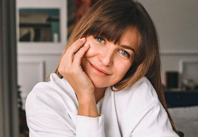 Anna Lewandowska w bluzce z wyprzedaży za 69 zł Anna Lewandowska w bluzce z wyprzedaży za 69 zł