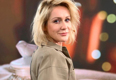 Małgorzata Ohme w supermodnym kombinezonie z Mango Małgorzata Ohme w supermodnym kombinezonie z Mango