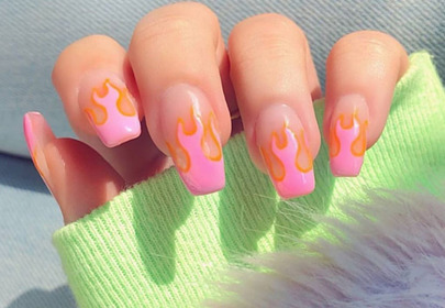 flame nails flame nails