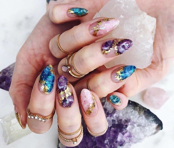 Crystal nails Crystal nails
