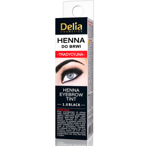 Delia Henna Tradycyjna Do Brwi I Rzęs Nowa Wersja Cena Opinie